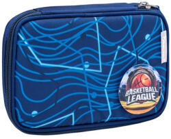 Belmil Tolltartó Belmil szögletes 22 Szögletes Tolltartó Abstract Neon Blue 335-86 Pencil Pouch (REIX0219)