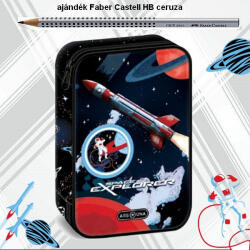 Ars Una tolltartó többszintes Space Explorer nagyméretű írószertartó 54953871 nagymérfüzetű írószertartókkal (51345525)
