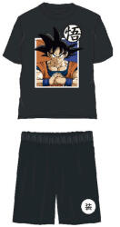 Dragon Ball Saiyan Black gyerek rövid pizsama 12 év / 152 cm (85FML154211A12) - kreativjatek
