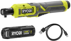 RYOBI USB Lithium RR14W4-120G 4v akkumulátoros racsnis csavarkulcs akkuval és töltőkábellel (5133006255)