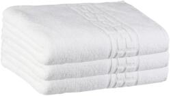 Kotonia Home Set 3 prosoape Kotonia Home Hotel - Greek Border Jacquard, 50x90 cm, 100% bumbac, alb (004439-5090) Prosop
