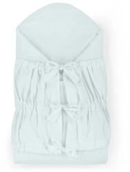 Petite&Mars Nurse fűzős pólya kemény kókuszbetéttel 75x75 cm - Baby Blue 13A012