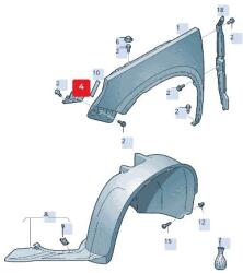 Original Vw Group Suport aripa ORIGINAL VW GROUP 5N0821135 (5N0821135)
