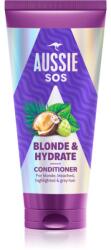 Aussie SOS Blonde & Hydrate balsam hidratant pentru par blond 200 ml