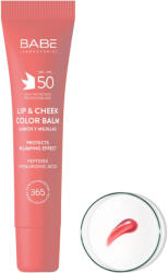 Laboratorios Babé Lip & Cheek színezett ajak- és arcbalzsam SPF50 - pink 20 ml