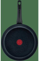 Tefal Tigaie Tefal Black Stone Frying Pan Set 2 Pieces 28cm 24cm Black (G28191)