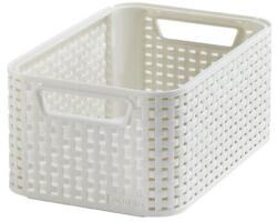 Keter Style S Méretú Rattan Kosár, 6L, Krém