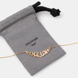 Zadig&Voltaire колие дамско месингово PEACE (OWJW01785) - answear - 283,40 лв