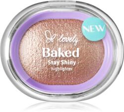 Lovely Baked Stay Shiny Highlighter égetett élénkítő árnyalat 03 4 g