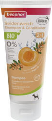 Beaphar Bio organikus 2in1 sampon és kondicionáló kutyáknak 200 ml