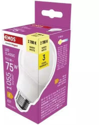 RP=2.00 - Emos LED izzó 5.8W (50W) E27 A60 meleg fehér 1db