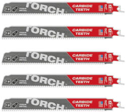 Milwaukee Orrfűrészlap Keményfémhez, TCT Torch 230mm x 10Tpi 5db 48475552 (48475552)