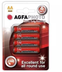 AgfaPhoto cink elem AA bliszter x4 db