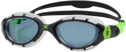 Zoggs Predator Flex úszószemüveg, fekete-zöld-tint smoke L/XL