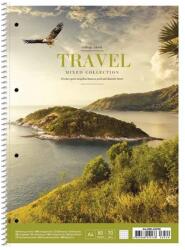 Shkolyaryk Publishing House Jegyzetfüzet A4+ vonalas 80 lap keményfedeles Travel A4-080-6529L (A4-080-6529L)