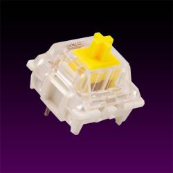 AVAX Billentyűzet Switch/Kapcsoló Gateron Milky Yellow Lineáris 35darab