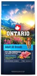 ONTARIO Hrană Ontario Adult All Breeds Monoprotein Ton & Cartofi Dulci 12kg (214-13139)