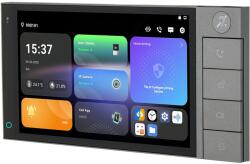Dahua Panou de control cu ecran tactil smart IP WiFi Dahua SCP3022B-IBZ, 2 fire, ecran 7 inch, Zigbee, Android, 4GB RAM, difuzor, slot card, interior, incastrat, PoE (SCP3022B-IBZ)