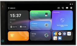 Dahua Panou control interior hibrid smart cu ecran tactil Dahua DHI-SCP3024A-B, IPS 7 inch, Android 14, WiFi, PoE, senzor temperatura si umiditate, slot card, difuzor, 4 fire (SCP3024A-B)