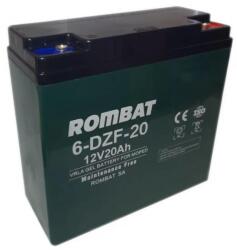 ROMBAT Acumulator 12V 20Ah VRLA deep cycle GEL, seria DZF (6-DZF-20)