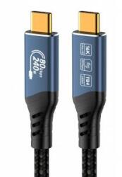 PremiumCord USB4 Version2.0 80Gbps 16K@60Hz 240W Thunderbolt 3 to 4 Cable 1m