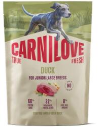CARNILOVE True Fresh Dog Duck Junior Large 1, 5 kg száraz táp friss kacsával nagytestű fiatal kutyáknak