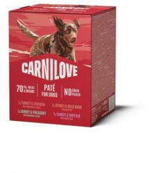 CARNILOVE Dog Pouch Multipack 4x300g mix nedves táplálék keverék felnőtt kutyák számára