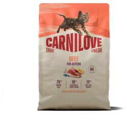 CARNILOVE True Fresh Cat Beef Kittens 2 kg marhahús, minden fajtájú kiscicák számára