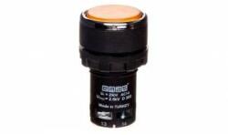 Emas elektotechnik Control button monoblock, indoor, unstable, 1NO, yellow T0-MB100DS