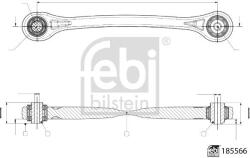 Febi Bilstein Brat, suspensie roata FEBI BILSTEIN 185566 (185566) - fixbox