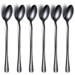 Berglander Lingurite Cocktail din Inox, Berglander, Negru, 6 Bucati (CTISB6) Tacam