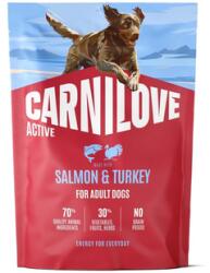 CARNILOVE Active Dog Salmon and Turkey Adult 1, 5 kg lazac és pulyka, felnőtt kutyák számára