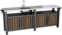 Keter UNITY Chef 415 l grillasztal Walnut (612065)