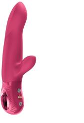 FUN FACTORY Vibrator Rabbit Bi Stronic Arc Fun Factory, 8 Moduri Impingere, 6 Moduri Vibratii, Silicon, USB, Fucsia, 21.6 cm Vibrator