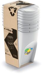 Prosperplast SORTIBOX 4 x 35 l szemetes kuka hamuszínű (611256)