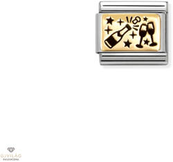 NOMINATION "Pezsgős poharak" charm - 030166-61