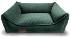  Culcusul pentru caini Medusa Riviera, verde inschis, 90x70 cm