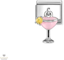 NOMINATION "Rózsaszín koktél" charm - 331815-18