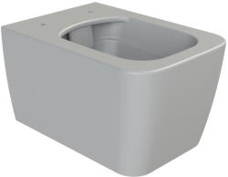 CeraStyle HERA fali WC - MATT SZÜRKE - rimless - perem nélküli - rejtett rögzítésű - 52 cm (HC01706PN133) - aquamixwebaruhaz