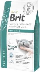 Brit GF Veterinary Diets CAT Sterilised lazac & borsó 5kg