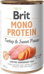 Brit Mono Protein Turkey & Sweet Potato (6 x 400 g) 2.4kg