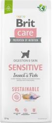 Brit Care Dog Sustainable Sensitive fehér hal és rovarfehérje (2 x 12 kg) 24kg