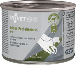 TROVET Unique Protein UPH Horse szín lóhús konzerv kutyáknak és macskáknak (6 x 200 g) 1.2kg