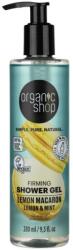 Organic Shop Lemon Macaron Feszesítő tusfürdő citrommal és mentával - 280ml