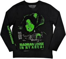 Ozzy Osbourne Madman Loose (Back & Sleeve Print) Тениска с дълъг ръкав Black M (OZZLST39MB02)