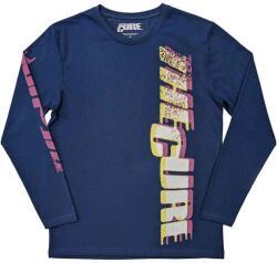 The Cure Glitched Logo Sleeve Print Тениска с дълъг ръкав Denim Blue L (CURELST17MD03)