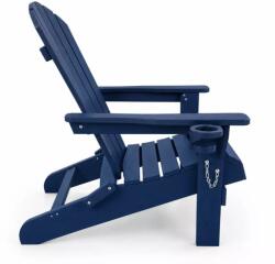 COCOSILIYA Adirondack kerti szék | Navy Blue