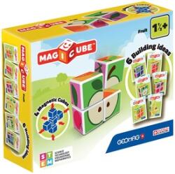 Geomag Magicube Printed Fructe 7 buc (131) Jucarii de constructii magnetice