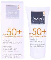 Ziaja Med -Crema matifianta fotoprotectoare SPF50 pentru ten gras, 50 ml