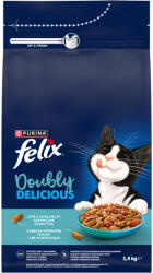 FELIX Doubly Delicious lazac&óceáni hal&cékla száraz macskaeledel 1, 4kg